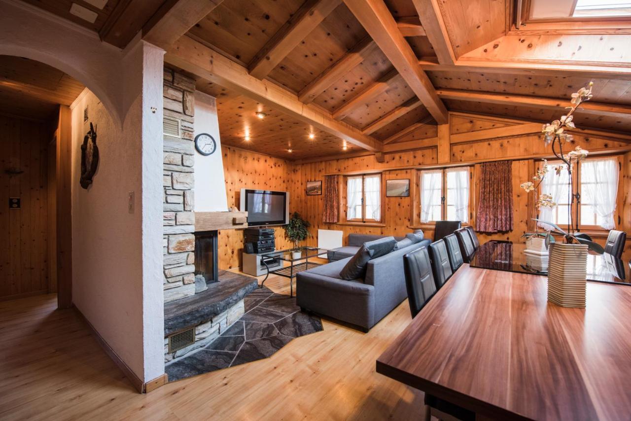 Chalet Bergwelt Frutigen Buitenkant foto