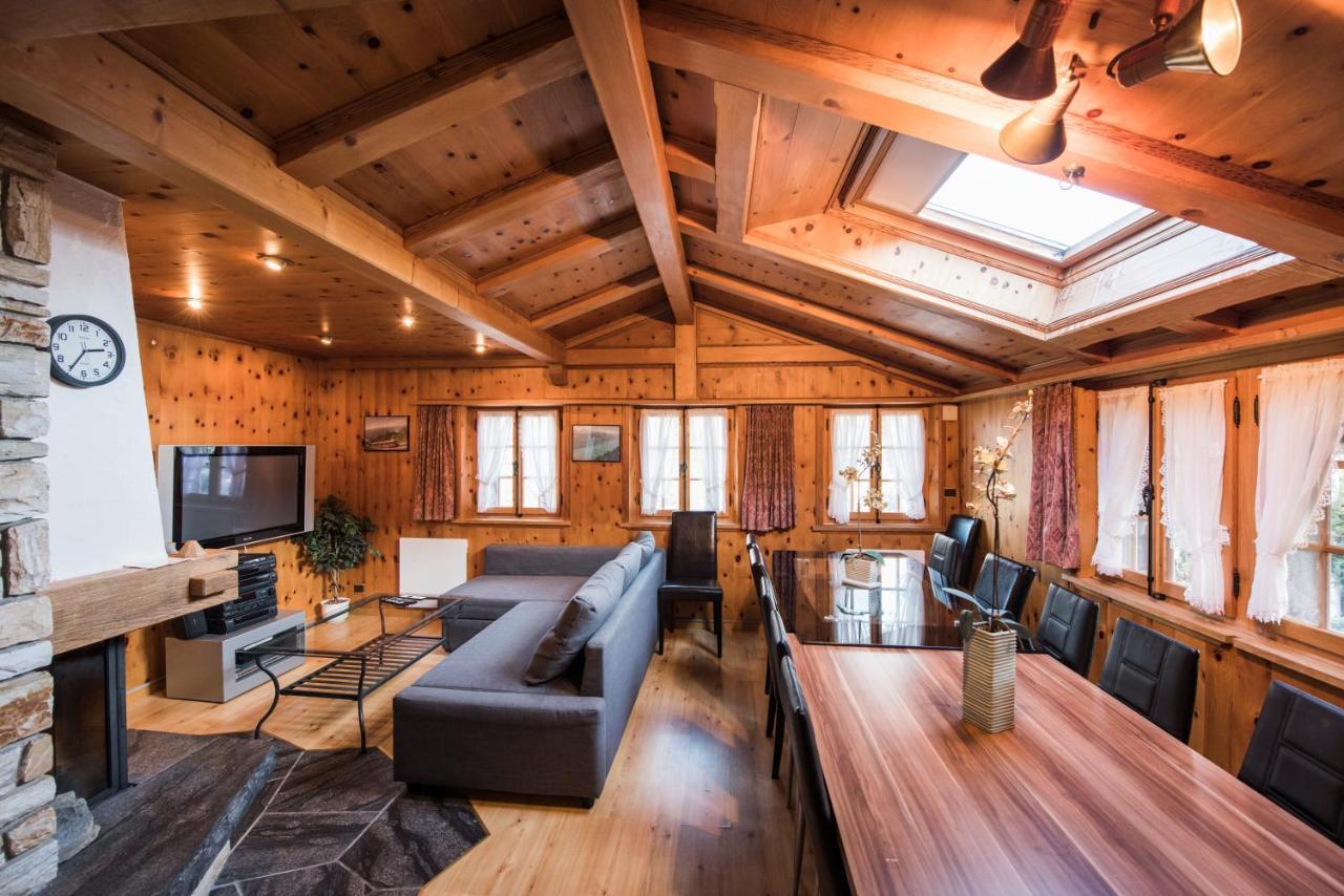 Chalet Bergwelt Frutigen Buitenkant foto
